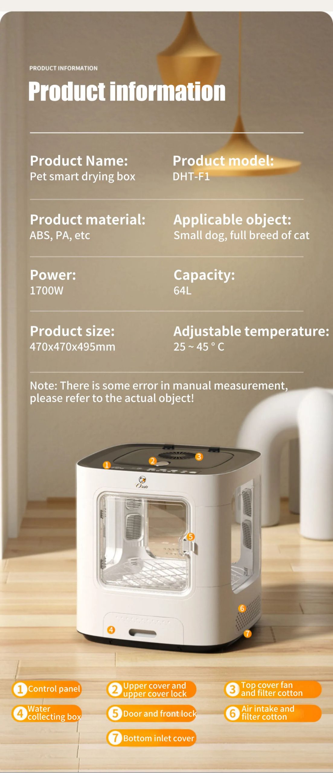 automatic cat litter box IR-C details 06