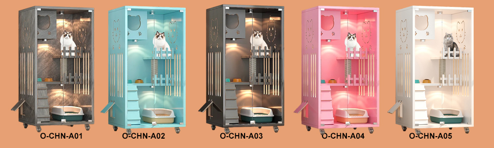 cat villa cage O-CHN-A Series