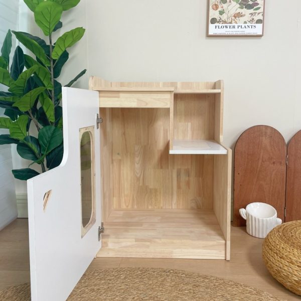 Wooden Litter Box Enclosure main 05