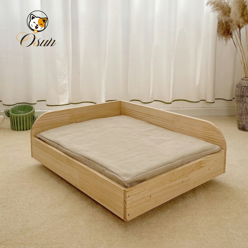 wholesale cat wood bed 2