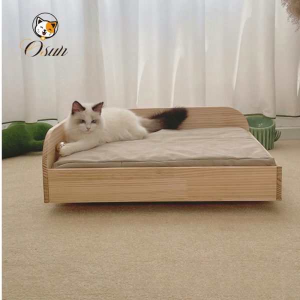 wholesale cat wood bed 3