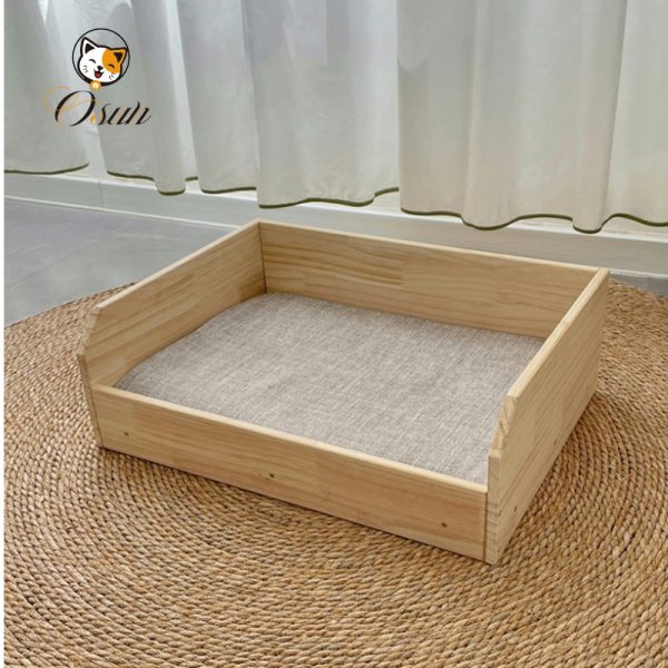 wholesale wooden cat bed 4